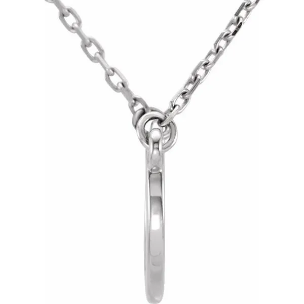 Crescent Necklace Image 2 John E. Koller Jewelry Designs owasso, OK