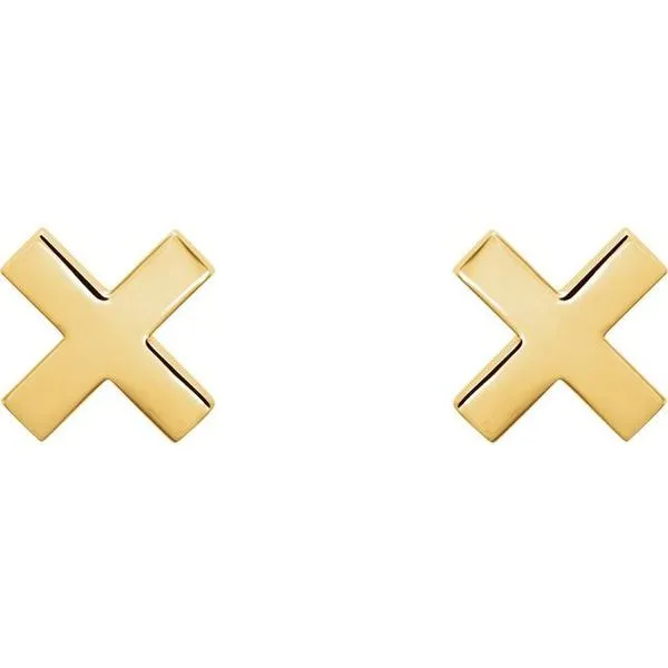 X Earrings Image 2 James & Williams Jewelers Berwyn, IL