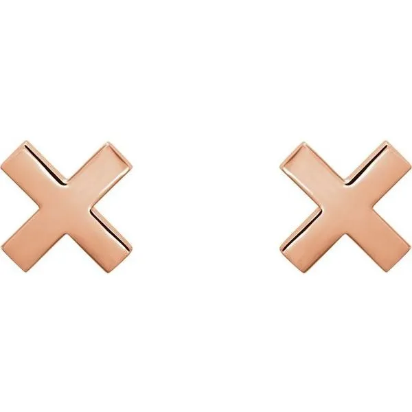 X Earrings Image 2 Long Jewelers Chesapeake, VA