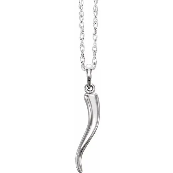 Italian Horn Necklace D'Errico Jewelry Scarsdale, NY