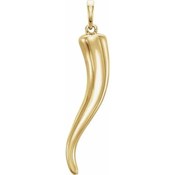 Italian Horn Pendant Scirto's Jewelry Lockport, NY