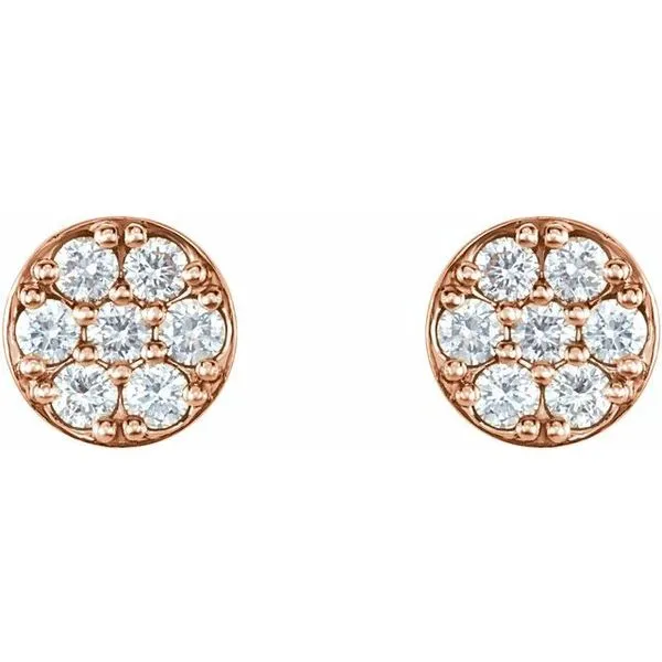 Cluster Earrings Image 2 Rasmussen Jewelers Spanish Fork, UT