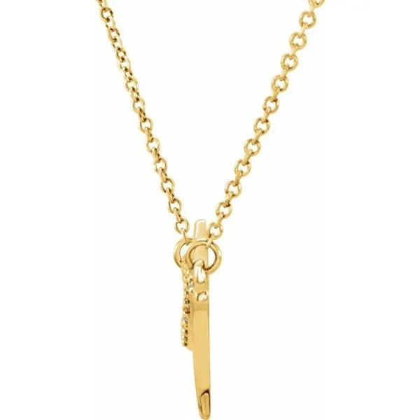 Freeform Bar Necklace Image 2 Holly's Jewelry Mountain Home, AR