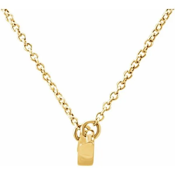 Freeform Bar Necklace Image 2 Scirto's Jewelry Lockport, NY