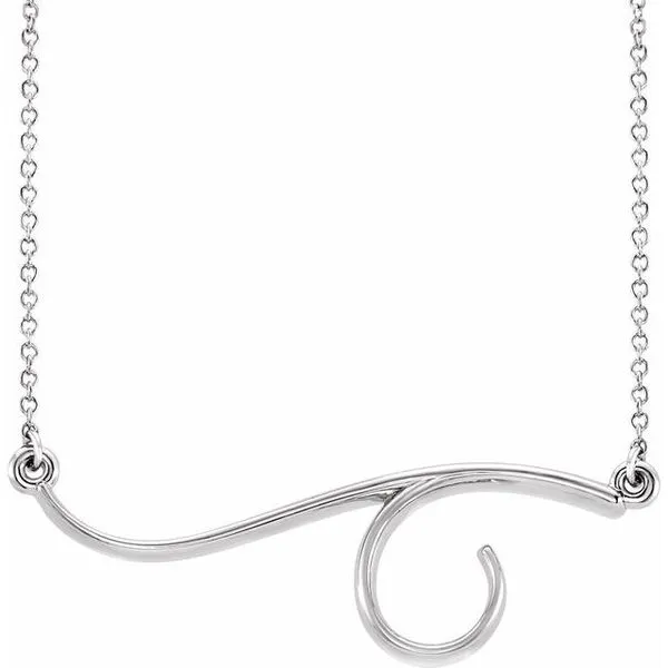 Freeform Bar Necklace Image 4 Jerald Jewelers Latrobe, PA