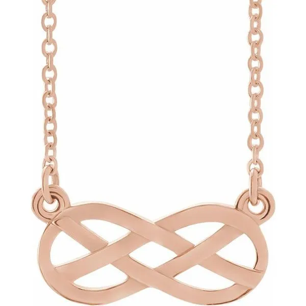 Infinity-Inspired Necklace James & Williams Jewelers Berwyn, IL
