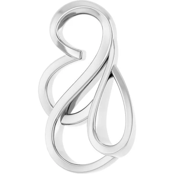 Freeform Slide Pendant Image 2 Delfine's Jewelry Charleston, WV