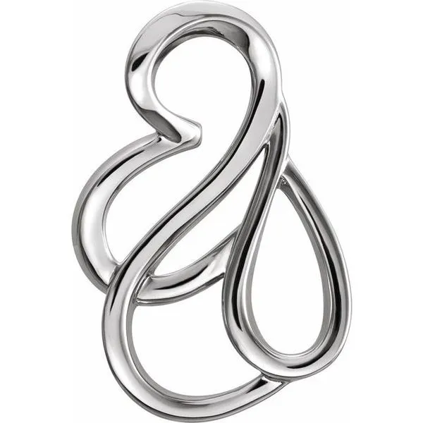 Freeform Slide Pendant Image 4 Delfine's Jewelry Charleston, WV