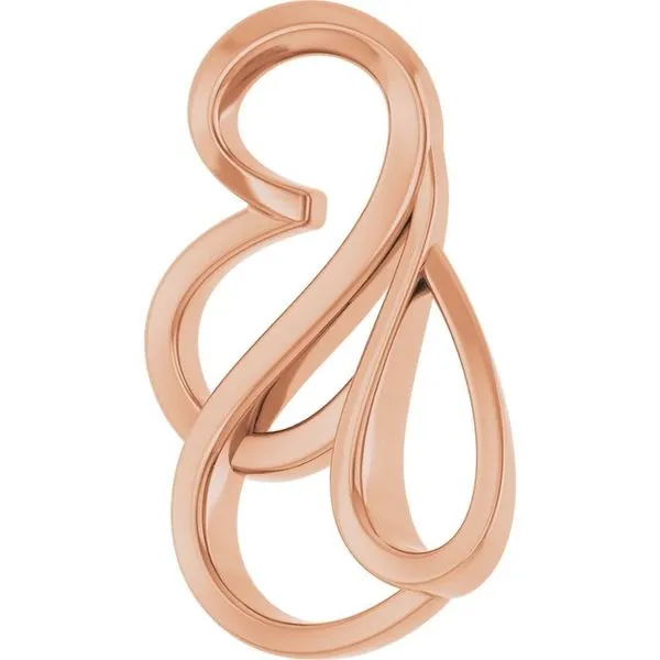 Freeform Slide Pendant Image 2 Long Jewelers Chesapeake, VA