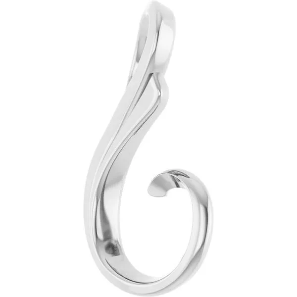 Freeform Slide Pendant Image 2 Becky Beck's Jewelry DeKalb, IL