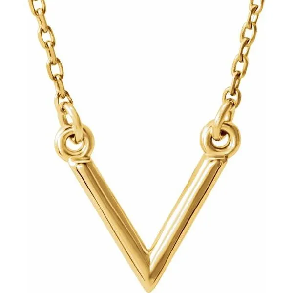 Geometric V Necklace Jerald Jewelers Latrobe, PA