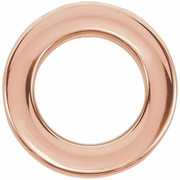 Circle Necklace or Slide Pendant Becky Beck's Jewelry DeKalb, IL