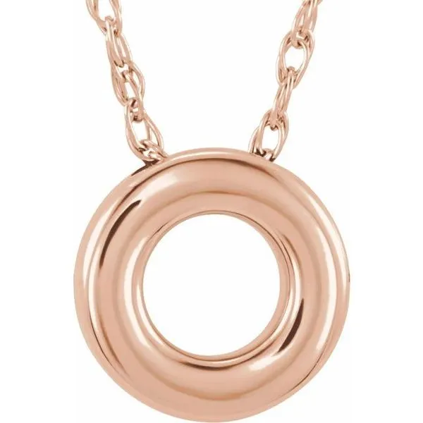Circle Necklace or Slide Pendant Jerald Jewelers Latrobe, PA