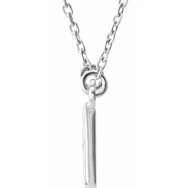 Square Necklace Image 2 Scirto's Jewelry Lockport, NY