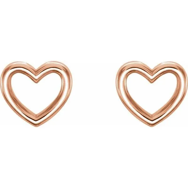 Heart Earrings Image 2 Boyd Jewelers Wesley Chapel, FL