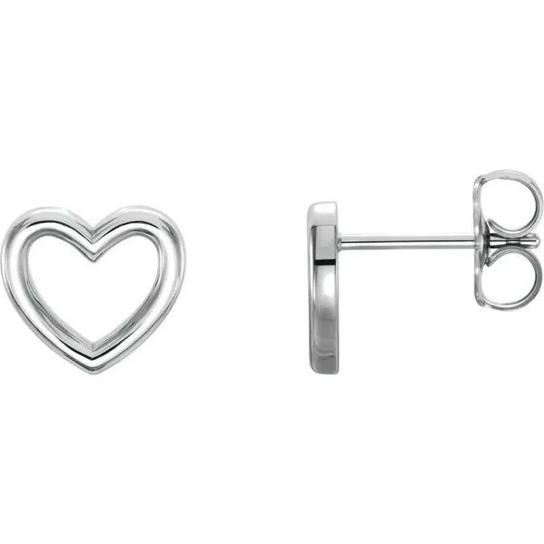 Heart Earrings Scirto's Jewelry Lockport, NY