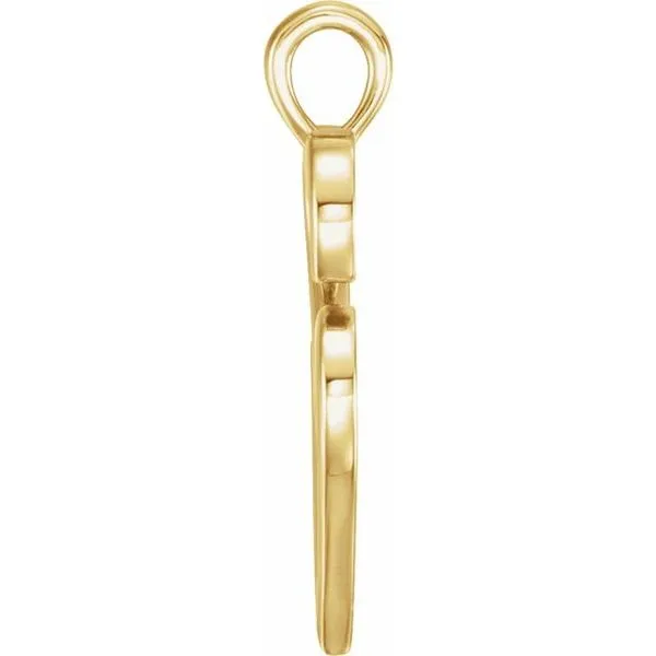 Double Heart Pendant Image 2 Jerald Jewelers Latrobe, PA