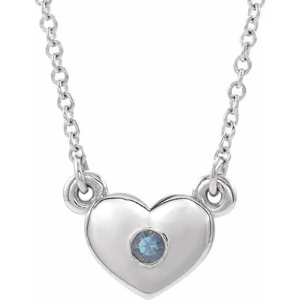 Heart Necklace Leslie E. Sandler Fine Jewelry and Gemstones rockville , MD