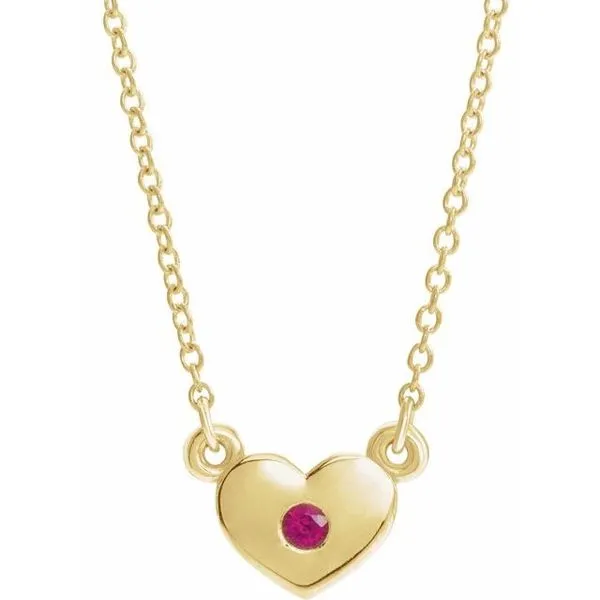 Heart Necklace Jerald Jewelers Latrobe, PA