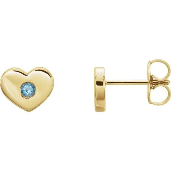 Heart Earrings Scirto's Jewelry Lockport, NY