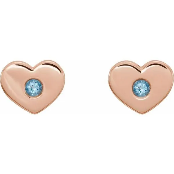 Heart Earrings Image 2 G.G. Gems, Inc. Scottsdale, AZ