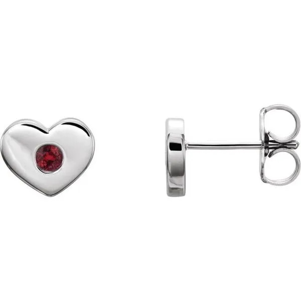 Heart Earrings Jerald Jewelers Latrobe, PA