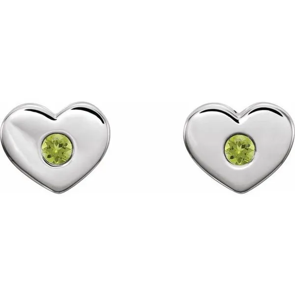 Heart Earrings Image 2 Long Jewelers Chesapeake, VA