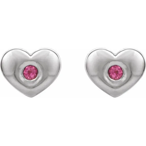 Heart Earrings Image 2 James & Williams Jewelers Berwyn, IL