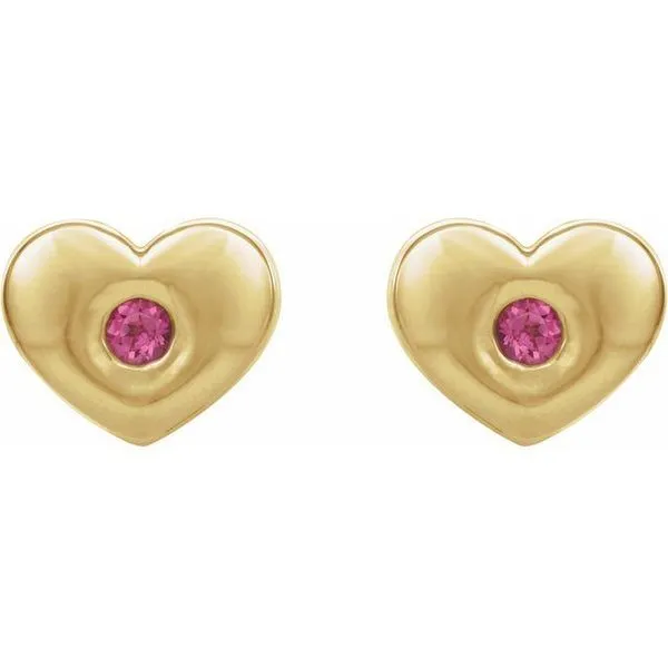 Heart Earrings Image 2 Long Jewelers Chesapeake, VA