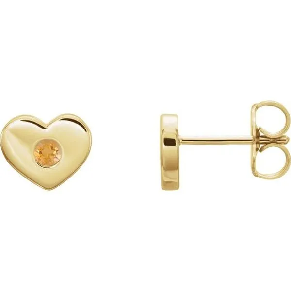 Heart Earrings Jerald Jewelers Latrobe, PA