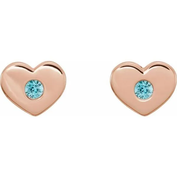 Heart Earrings Image 2 Jerald Jewelers Latrobe, PA