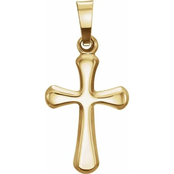 Hollow Cross Pendant Scirto's Jewelry Lockport, NY