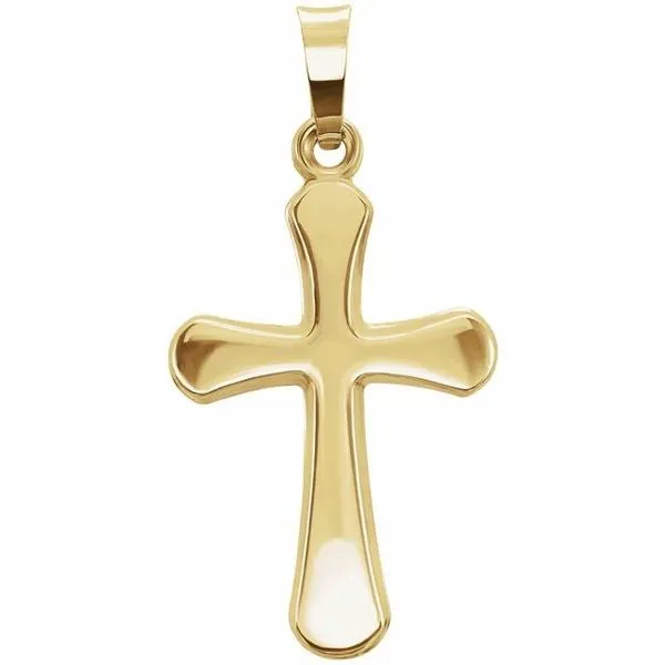 Hollow Cross Pendant Scirto's Jewelry Lockport, NY