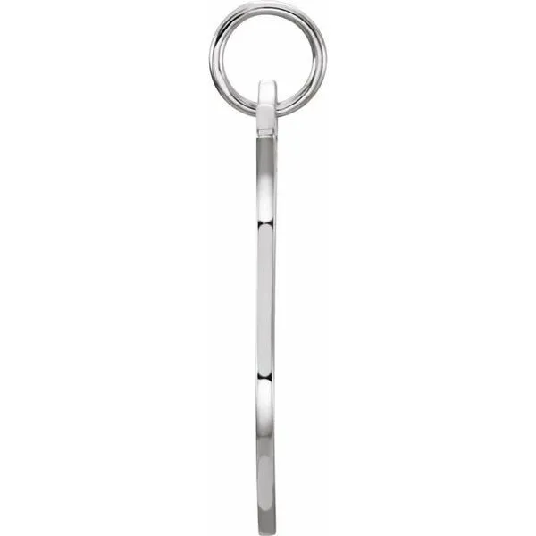 Engravable Shield Pendant Image 2 James & Williams Jewelers Berwyn, IL