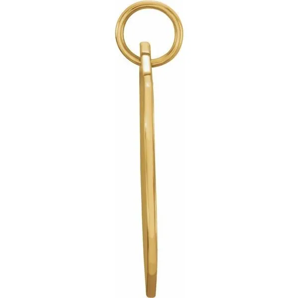 Engravable Shield Pendant Image 2 James & Williams Jewelers Berwyn, IL