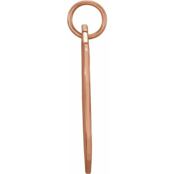 Engravable Shield Pendant Image 2 Arnold's Jewelry and Gifts Logansport, IN