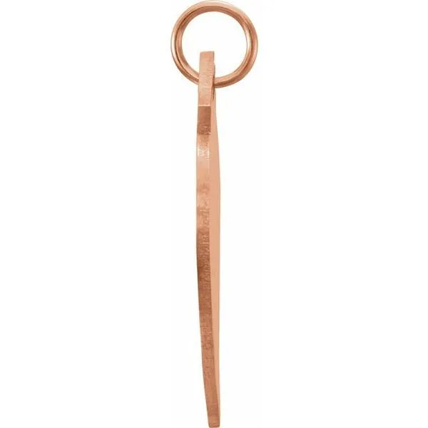 Engravable Shield Pendant Image 2 James & Williams Jewelers Berwyn, IL