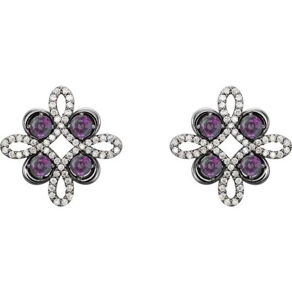 Clover Earrings Image 2 Long Jewelers Chesapeake, VA