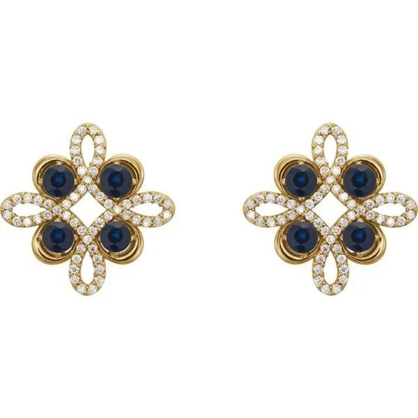 Clover Earrings Image 2 Long Jewelers Chesapeake, VA