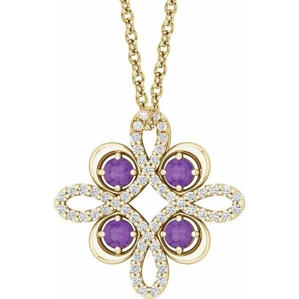 Clover Necklace James & Williams Jewelers Berwyn, IL