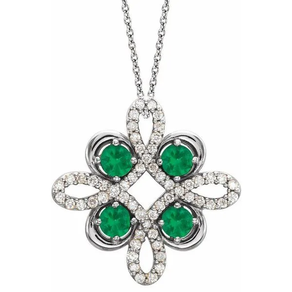 Clover Necklace James & Williams Jewelers Berwyn, IL