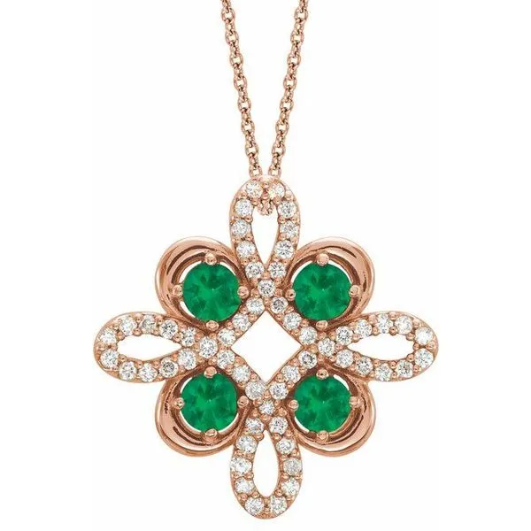 Clover Necklace Hopman Jewelers Elkhart, IN