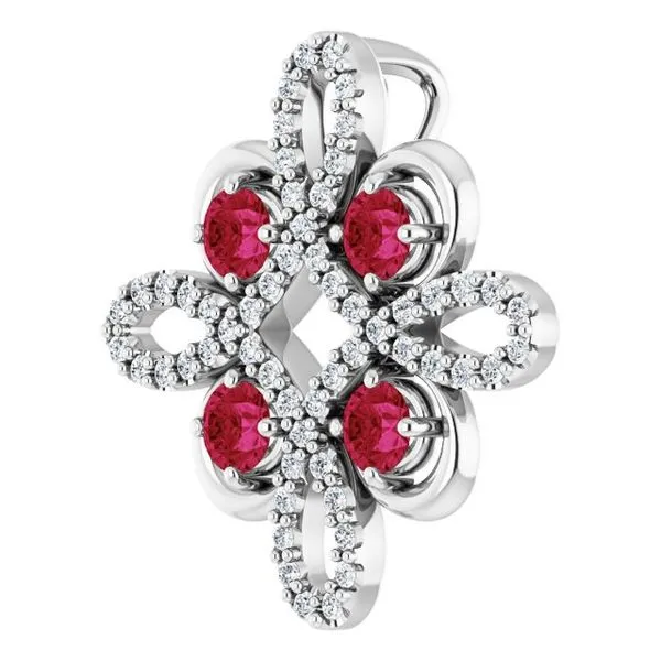 Clover Pendant Image 2 Arnold's Jewelry and Gifts Logansport, IN