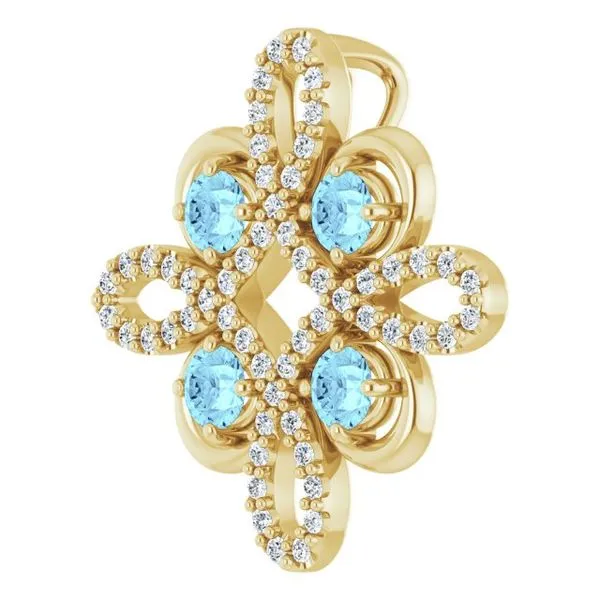 Clover Pendant Image 2 Holly's Jewelry Mountain Home, AR