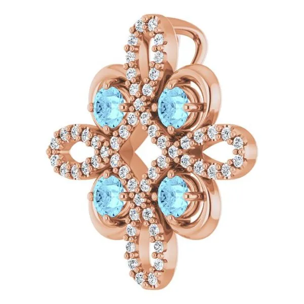 Clover Pendant Image 2 Arnold's Jewelry and Gifts Logansport, IN