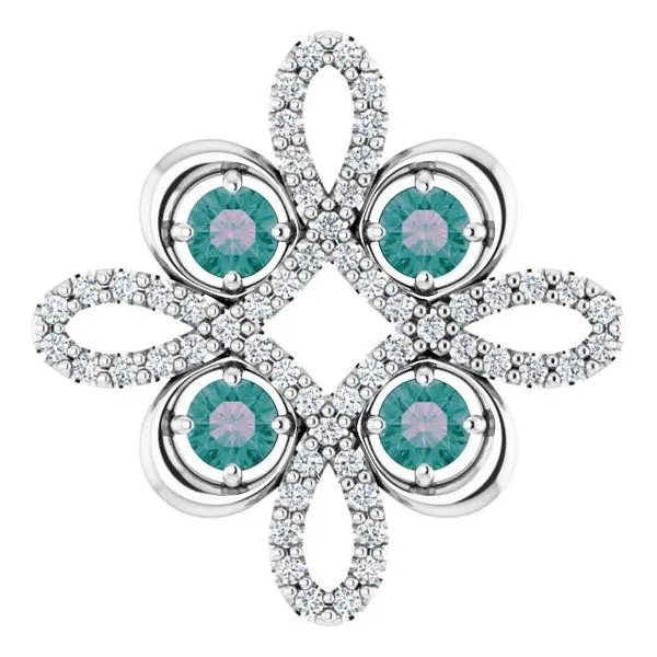 Clover Pendant Diny's Jewelers Middleton, WI