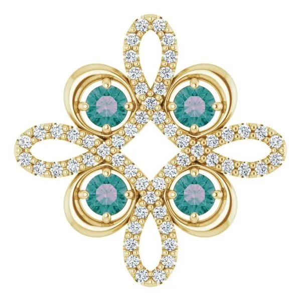 Clover Pendant James & Williams Jewelers Berwyn, IL