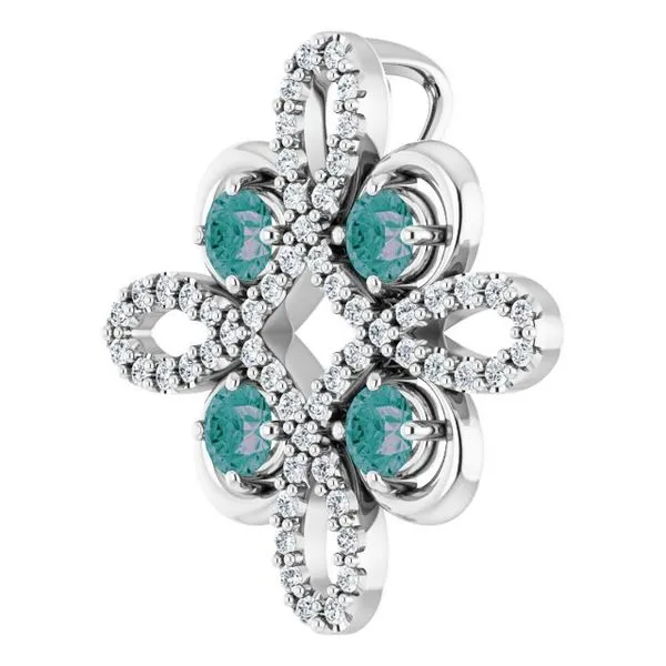 Clover Pendant Image 2 J. Meredith Jewelers Delafield, WI