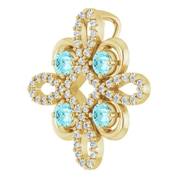 Clover Pendant Image 2 Rasmussen Jewelers Spanish Fork, UT