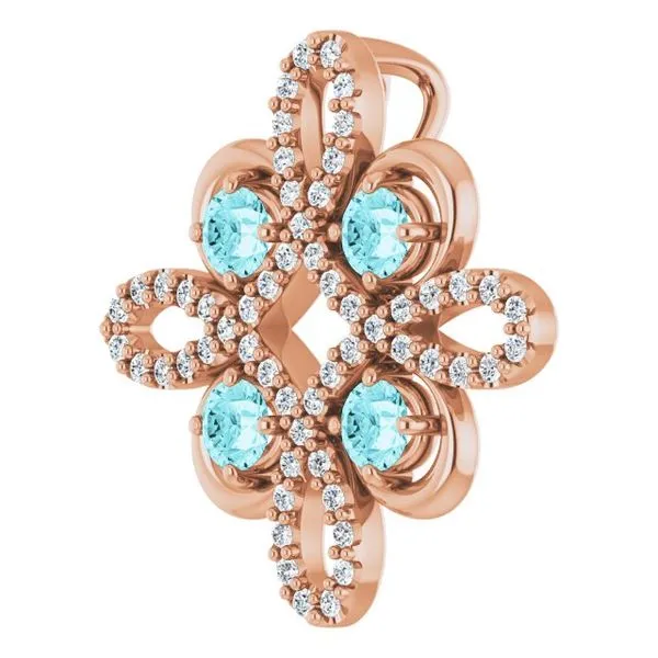 Clover Pendant Image 2 Scirto's Jewelry Lockport, NY